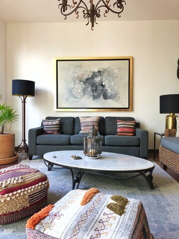 Online design Eclectic Living Room by Christine M. thumbnail