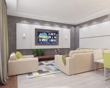Online design Contemporary Living Room by Luba K. thumbnail