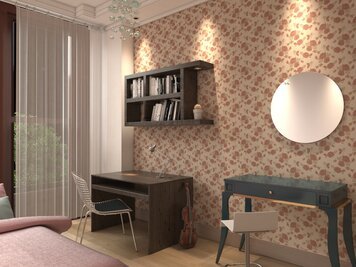 Online design Modern Bedroom by Mahfam Z. thumbnail