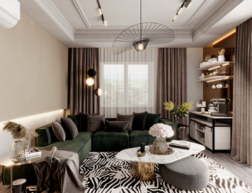 Online design Eclectic Living Room by Omnia A. thumbnail