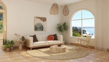 Online design Modern Living Room by Amanda L. thumbnail