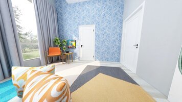 Online design Modern Bedroom by Linde P. thumbnail
