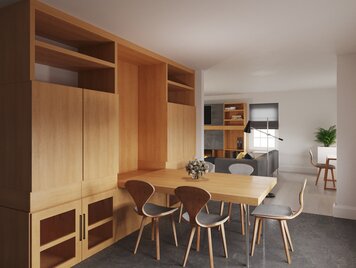 Online design Contemporary Dining Room by Wanda P. thumbnail