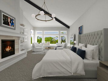 Online design Modern Bedroom by Dragana V. thumbnail