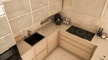 Online design Contemporary Kitchen by Fatma K. thumbnail