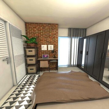 Online design Modern Bedroom by Jessica S. thumbnail