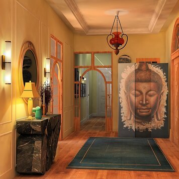 Online design Transitional Hallway/Entry by Ahmed E. thumbnail