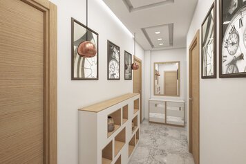 Online design Modern Hallway/Entry by Rajna S. thumbnail