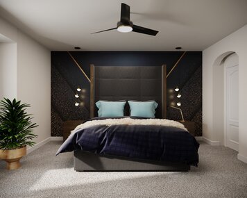 Online design Glamorous Bedroom by Wanda P. thumbnail