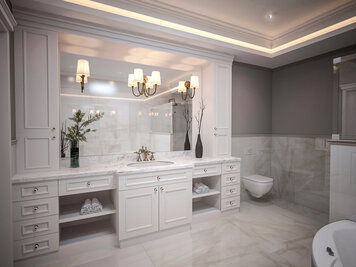 Online design Transitional Bathroom by Arin S. thumbnail