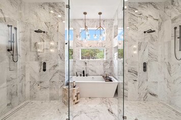 Online design Modern Bathroom by Candis G. thumbnail
