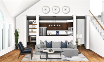 Online design Transitional Living Room by Candis G. thumbnail