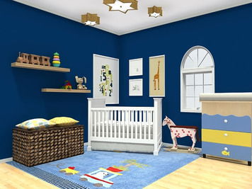 Online design Contemporary Kids Room by Marjorie R. thumbnail