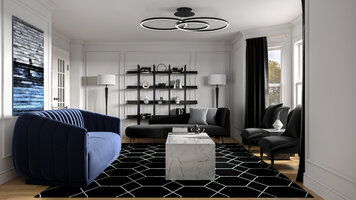 Online design Modern Living Room by Erika F. thumbnail