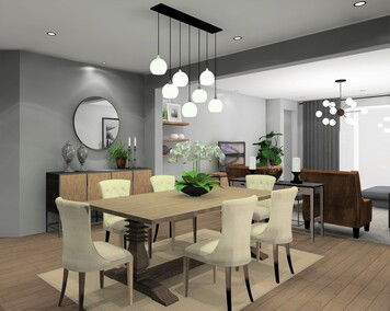 Online design Transitional Dining Room by Noraina Aina M. thumbnail