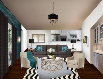 Online design Contemporary Living Room by Shaina M. thumbnail