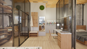 Online design Transitional Living Room by Thuy V. thumbnail