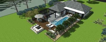 Online design Contemporary Patio by Ana I. thumbnail
