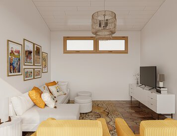 Online design Beach Living Room by Milana M. thumbnail