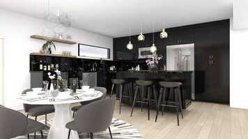 Online design Contemporary Kitchen by Lindsey O. thumbnail