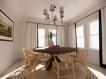 Online design Contemporary Dining Room by Meghan E. thumbnail