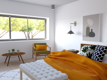 Online design Modern Bedroom by Venessa T. thumbnail