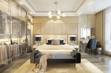 Online design Contemporary Bedroom by Esraa A. thumbnail