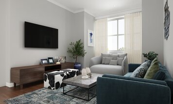 Online design Eclectic Living Room by Aida A. thumbnail