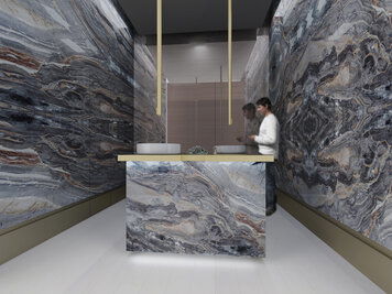 Online design Transitional Bathroom by Rawan A. thumbnail