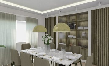 Online design Modern Dining Room by Ana L. thumbnail