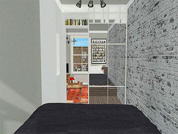 Online design Contemporary Bedroom by lila n. thumbnail