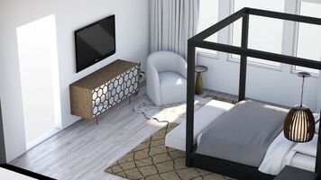Online design Modern Bedroom by Linde P. thumbnail