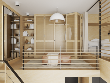 Online design Modern Bedroom by Marya W. thumbnail