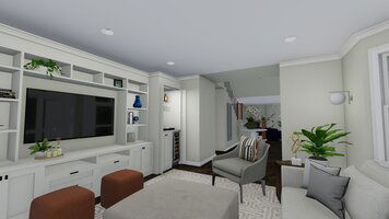 Online design Transitional Living Room by Jatnna M. thumbnail