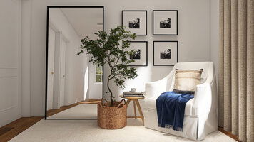 Online design Modern Bedroom by Erika F. thumbnail