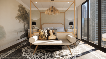 Online design Modern Bedroom by Matthew J. thumbnail