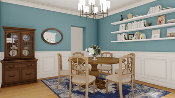 Online design Traditional Dining Room by Picharat A.  thumbnail