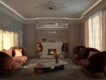 Online design Contemporary Living Room by Ola H. thumbnail