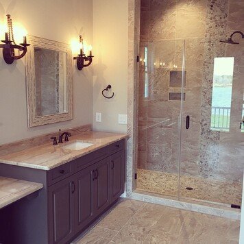 Online design Transitional Bathroom by Brooke M. thumbnail