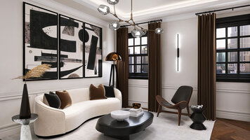 Online design Modern Living Room by Erika F. thumbnail