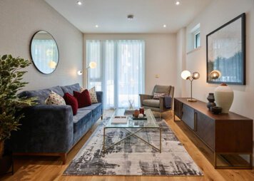 Online design Contemporary Living Room by Monika V. thumbnail