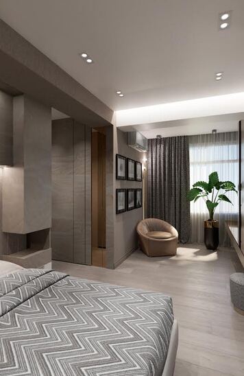 Online design Modern Bedroom by Saida G. thumbnail