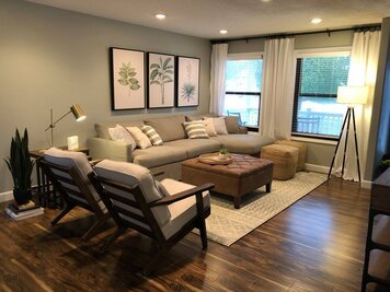 Online design Transitional Living Room by Amber K. thumbnail