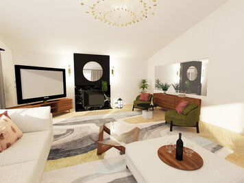 Online design Contemporary Living Room by Janja R. thumbnail
