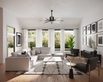 Online design Glamorous Living Room by Drew F. thumbnail