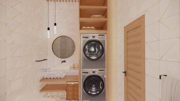 Online design Transitional Bathroom by Thuy V. thumbnail