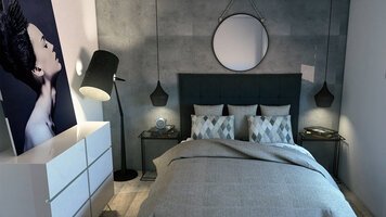 Online design Modern Bedroom by Tijana Z. thumbnail