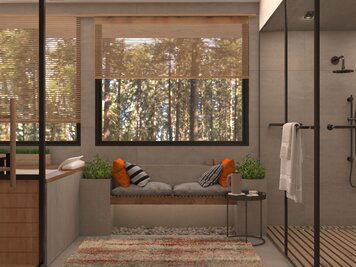 Online design Contemporary Bathroom by Anahit G. thumbnail