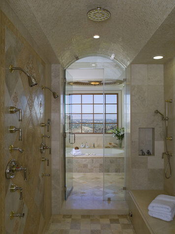 Online design Transitional Bathroom by Lori Dennis thumbnail