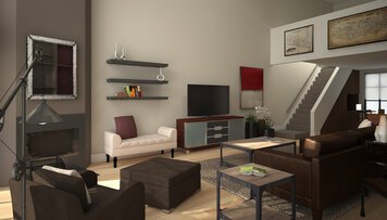 Online design Contemporary Combined Living/Dining by Anna T thumbnail